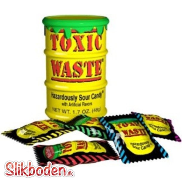 Toxic Waste Yellow Drum  12 x 42g