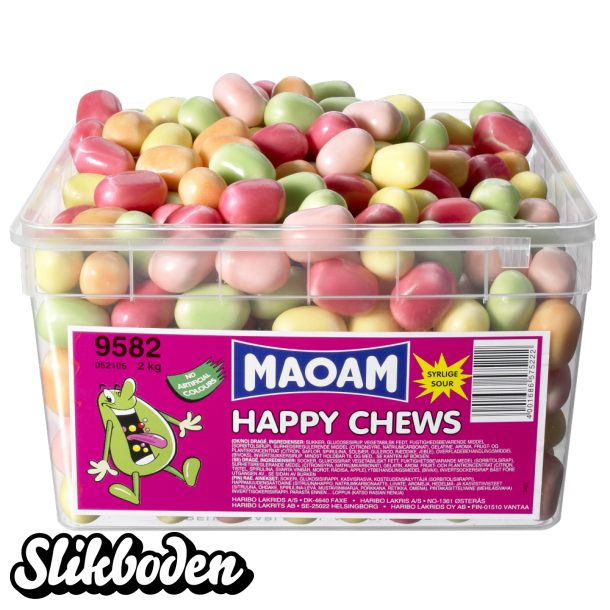 Maoam frugt kastanjer ca. 440 stk. 2 kg.