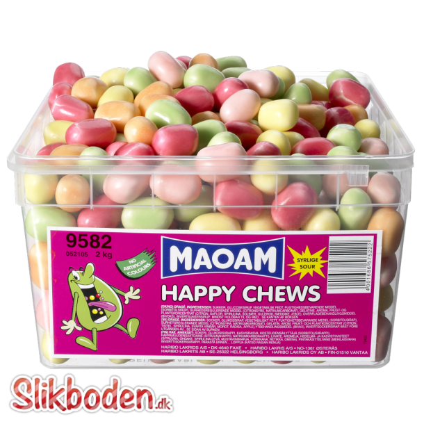 Maoam frugt kastanjer ca. 440 stk. 2 kg.