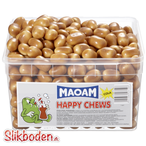 Maoam cola kastanjer ca. 440 stk. 2 kg.