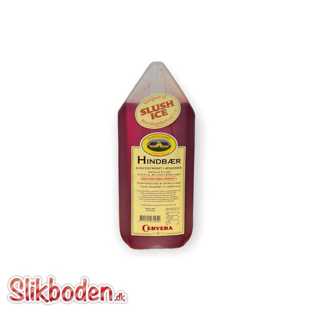 Saft Klvergaard Hindbr 5 l