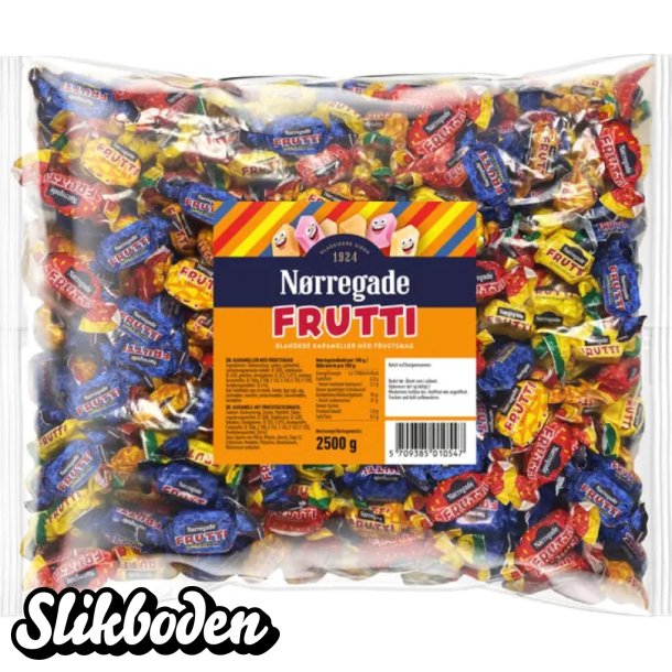 N�rregade Frutti Karameller 1 x 2500 g