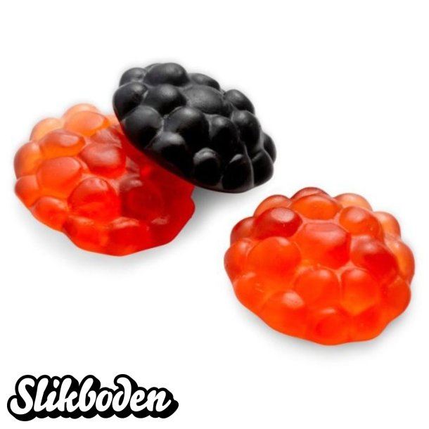 Haribo Hindb�r & Bromb�r 4 Kg. 