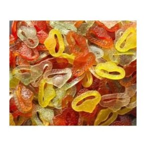 Haribo armb�ndsur ca. 410 stk. 3,5 kg.