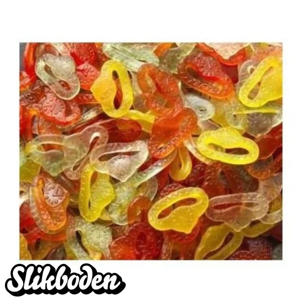 Haribo armb�ndsur ca. 410 stk. 3,5 kg.