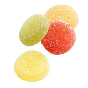 Haribo syrlinger 3 kg. ca. 937 stk