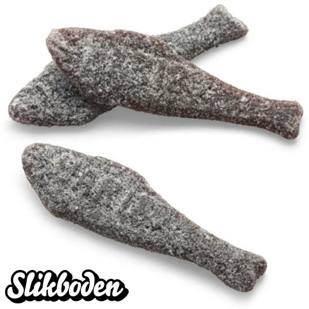 Haribo salt sild 3 kg. ca. 352 stk.