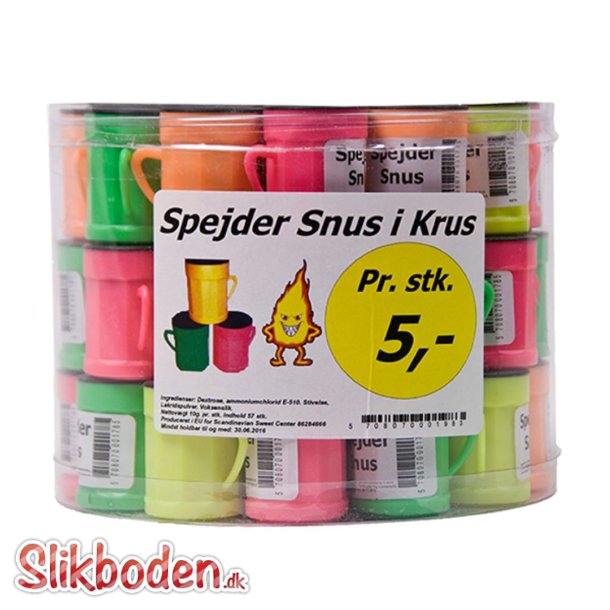Spejdersnus i krus 57 stk.