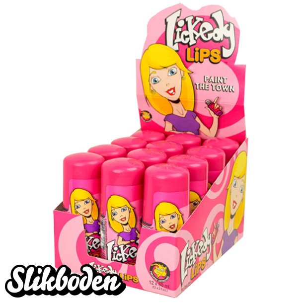 Lickedy Lips Sour 12 stk.