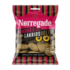 Nrregade Hindbr Lakridsugler 1 x 100 g