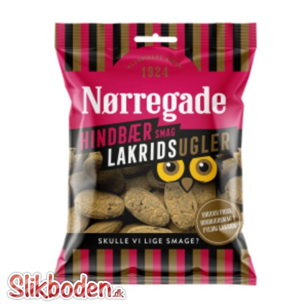 Nrregade Hindbr Lakridsugler 1 x 100 g
