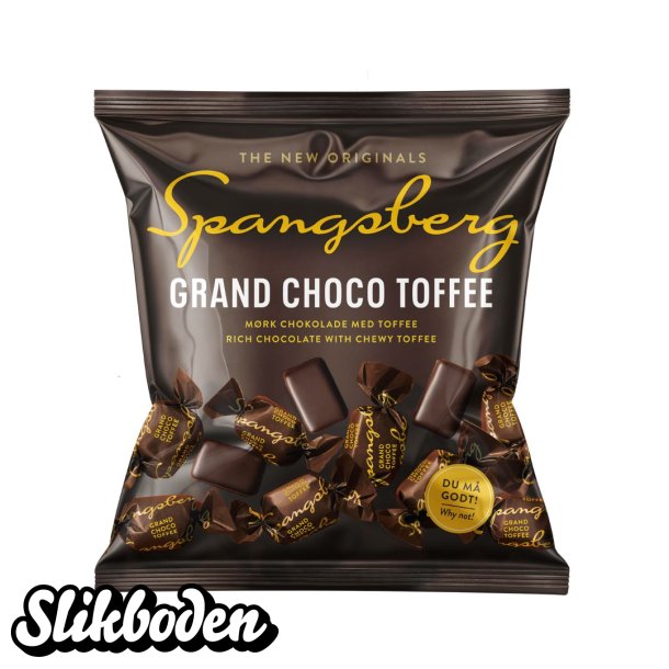 Spangsberg Grand Choco toffee 1 x 150 g