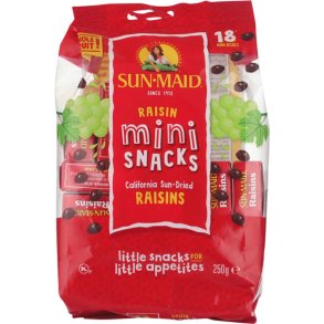 SUN MAID MINI SNACKS 18-PK (Rosiner) 250 g