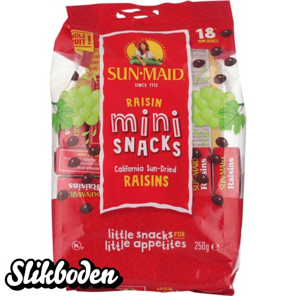 SUN MAID MINI SNACKS 18-PK (Rosiner) 250 g