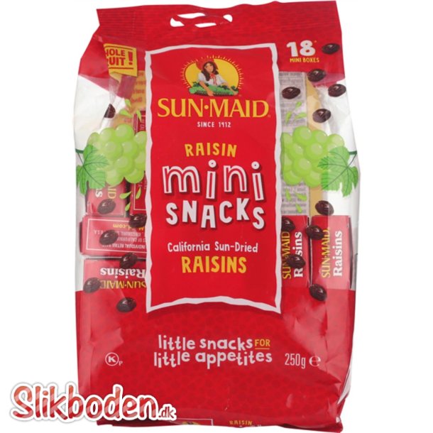 SUN MAID MINI SNACKS 18-PK (Rosiner) 250 g