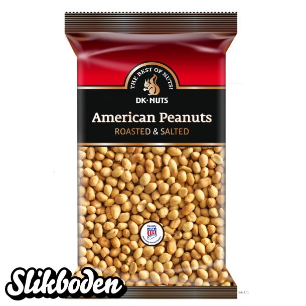 AMERICAN PEANUTS (ROASTED & SALTED) 1 x 1000 g