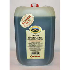 Saft Kl�vergaard Gr�n Grenadine 10 l