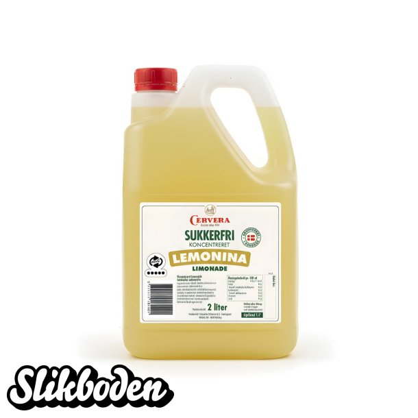 Sukkerfri Lemonina Limonade 2,0 l L�skedrik