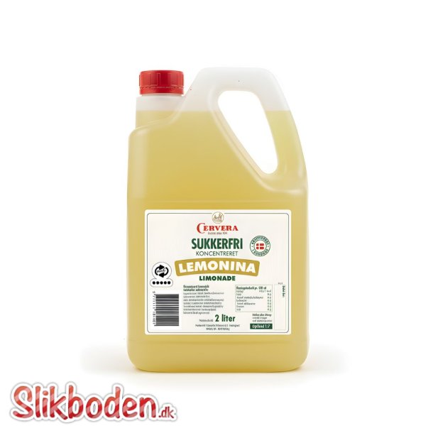 Sukkerfri Lemonina Limonade 2,0 l L�skedrik