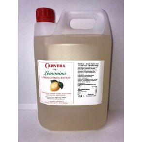 Sukkerfri Lemonina Limonade 2,5 l L�skedrik