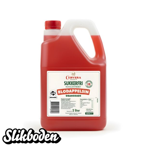 Sukkerfri Blodappelsin Orangeade 2,0 l L�skedrik