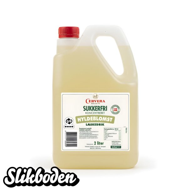 Sukkerfri Hyldeblomst L�skedrik 2,0 l 
