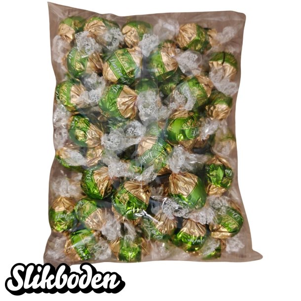 Italienske Chokolade Praliner med Pistagesmag 1 kg ca. 65 stk.