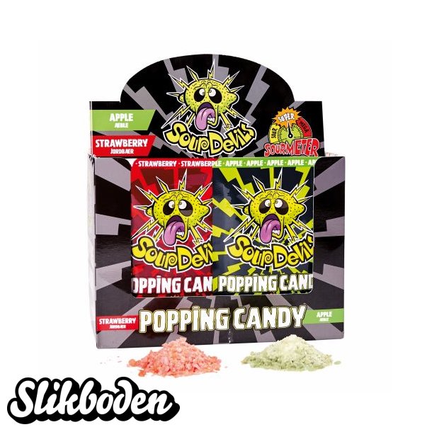 Sour Devils, Popping candy 30 x 15 g 