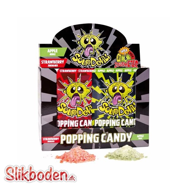Sour Devils, Popping candy 30 x 15 g 