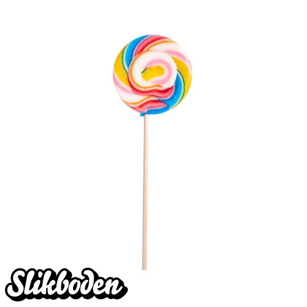 Swirl Slikkepind Regnbue 24 x 35 g