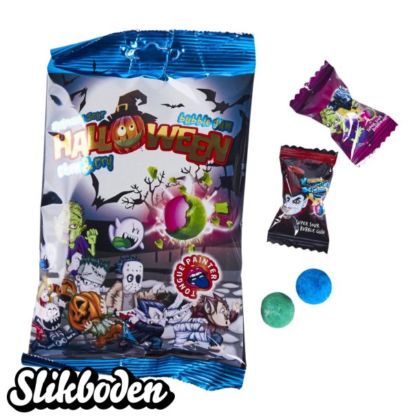 Halloween Sour bubblegum 1 x 42 g