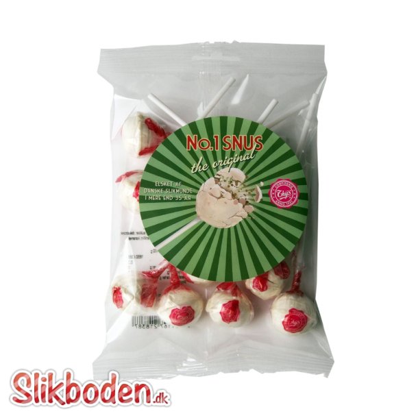 Snus no1 Slikkepinde i pose 96 g