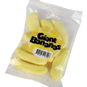 K�mpe Skumbananer i pose 1 x 96 g