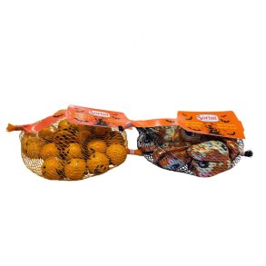 Halloween net 2 slags, kranier + gr�skar 2 x 75 g