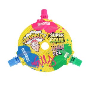 Warheads super sour trio gel 24 x  51 g BEST BEFORE 01.09.25