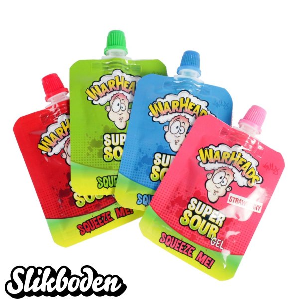 Warheads super sour gel 32 x 20 g