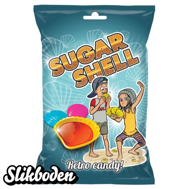 Retro, Shell Candy, pose, 1 x 70 g (Slikmuslinger) 7 stk.