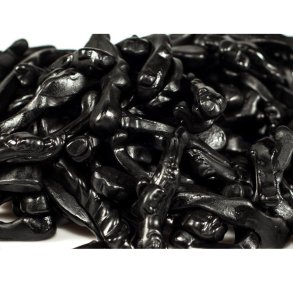 Candy Lakrids Slyngler ca. 375 stk 3 kg. i pose