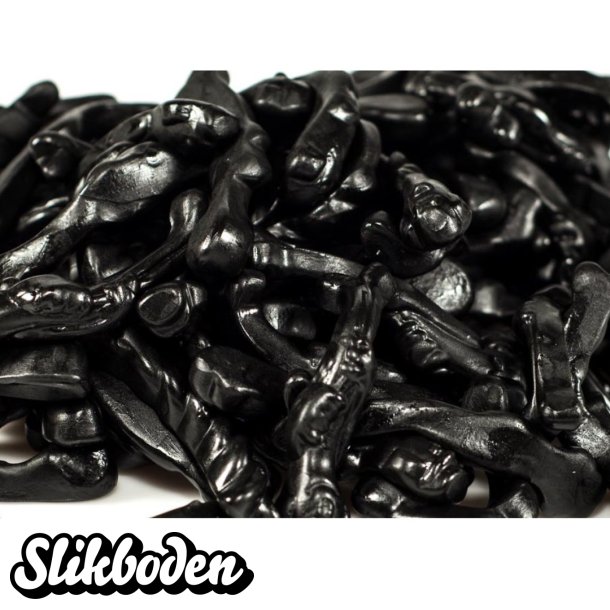 Candy Lakrids Slyngler ca. 375 stk 3 kg. i pose