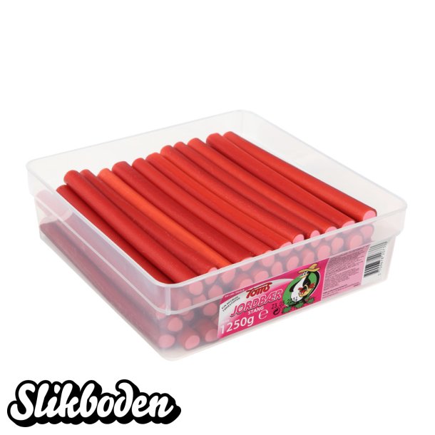 Toms jordb�r stang 50 stk. x 25 g