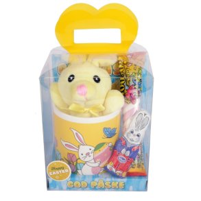 P�skekrus med slik og plyshare 1 x 23 g