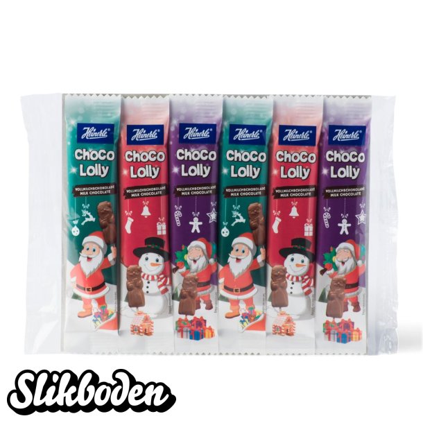 Chokolade Julemand p� pind 1 x 6 stk. 90 g
