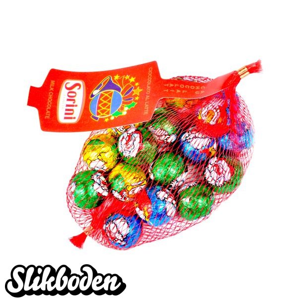Julenet med massive julekugler 80 g
