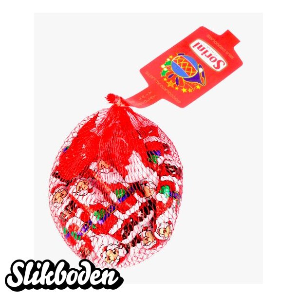 Julenet med massive julem�nd 75 g