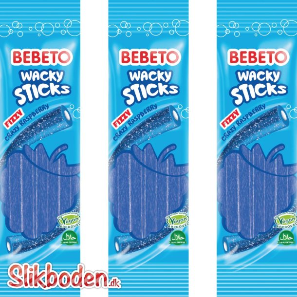 BEBETO Wacky Sticks Crazy Rapsberry 1 x 180 g
