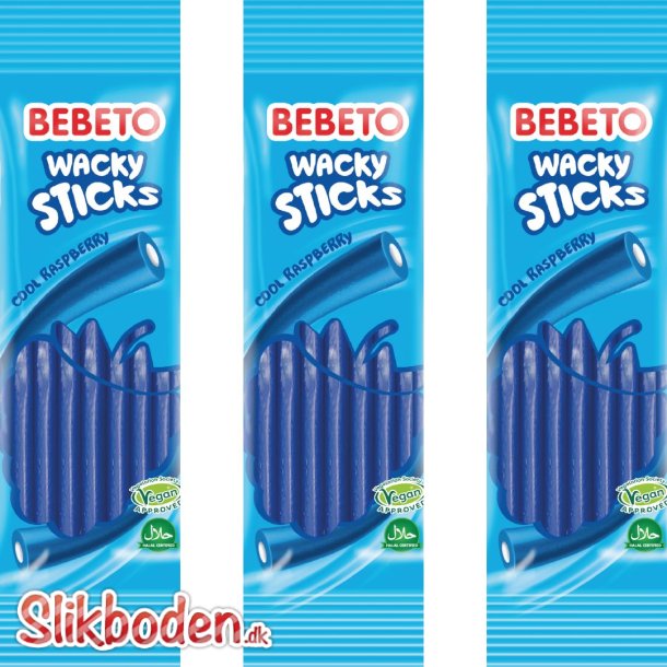 BEBETO Wacky Sticks Cool Rapsberry 1 x 180 g