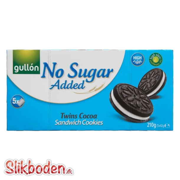 Gullon Sukkerfri Twins Cocoa 1 x 210 g