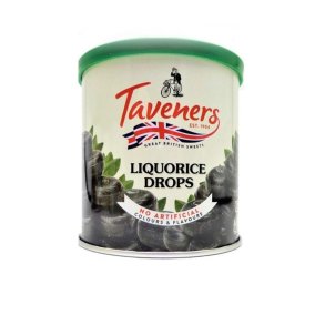 Taverners Liquorice Drops 1 x 200 g