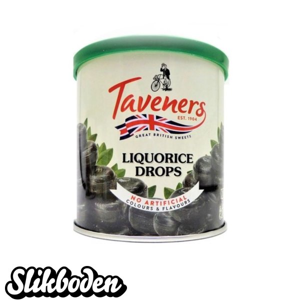 Taverners Liquorice Drops 1 x 200 g