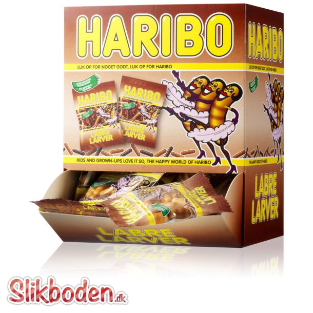 Haribo Labre larver 100 poser